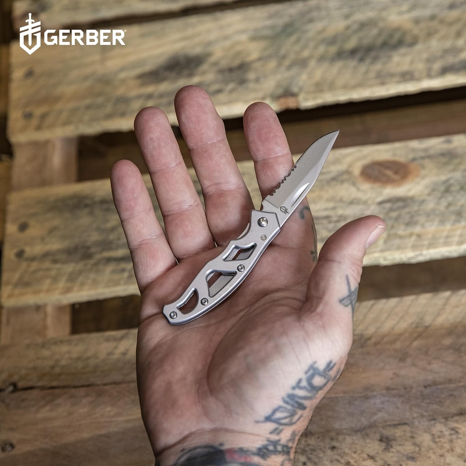 Gerber Paraframe Mini Pocket Knife - 2.2 Inch Plain Edge Stainless Steel Folding Knife for EDC Gear and Equipment-4