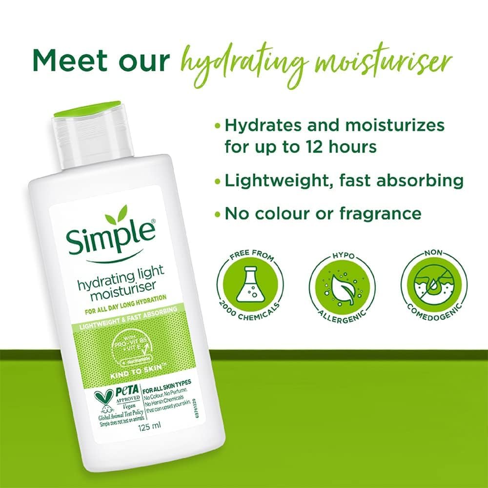 Simple Kind To Skin Hydrating Light Moisturiser 125 ml by Simple-6