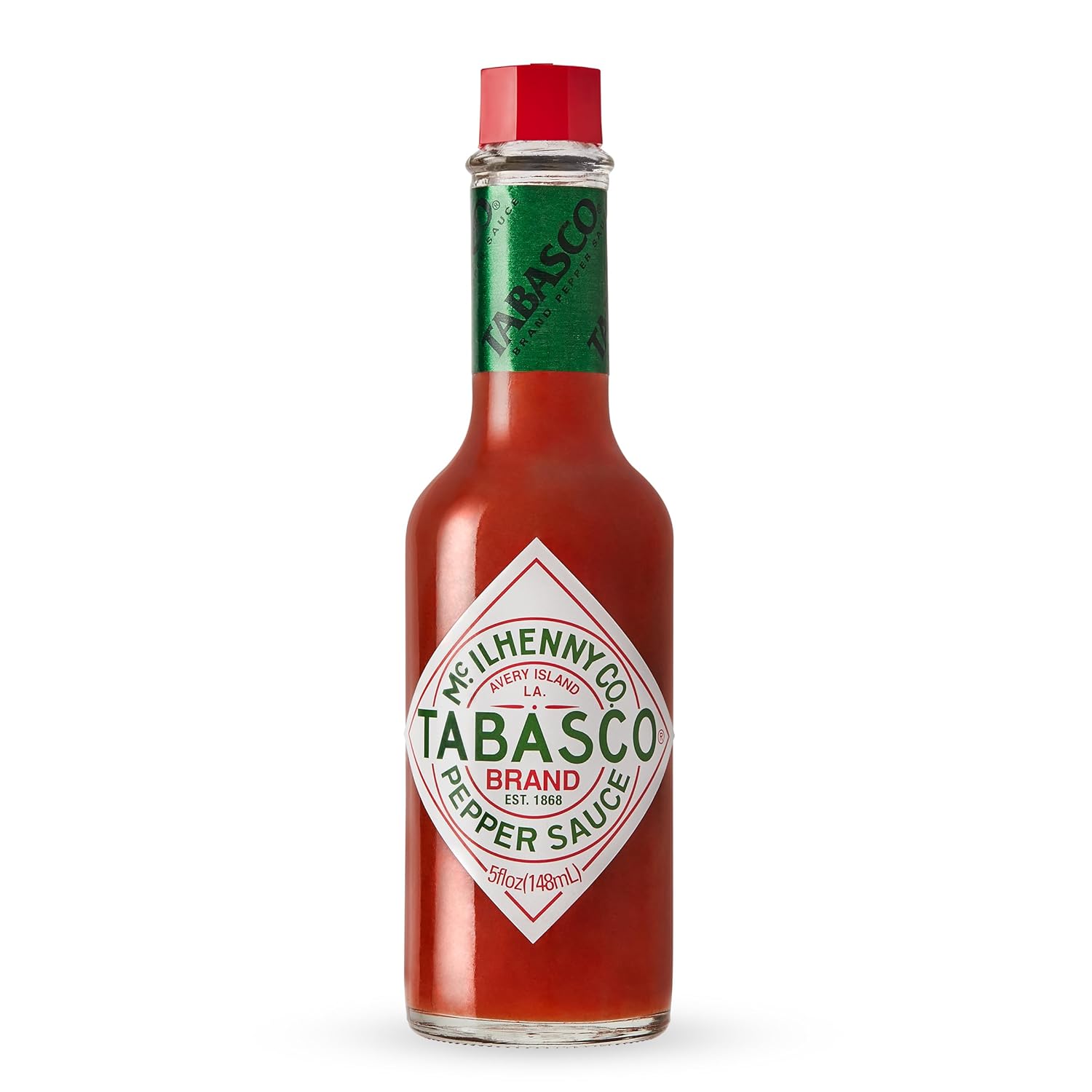 Tabasco Hot Sauce, Original Red Pepper, 5 oz-0