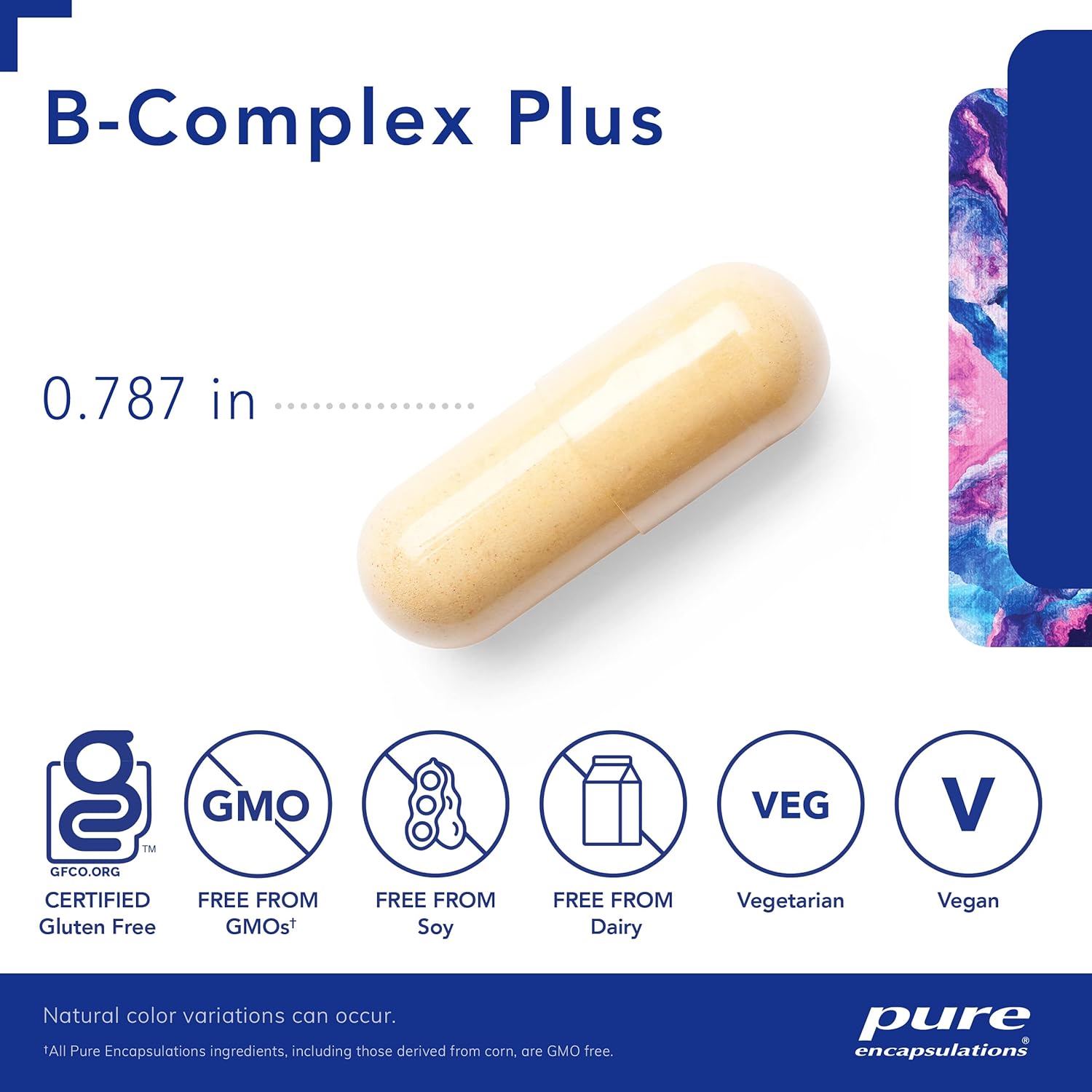 Pure Encapsulations B-Complex Plus - B Vitamins Supplement to Support Neurological Health, Cardiovascular Health, Energy Levels & Nervous System Support* - with Vitamin B12 & More - 60 Capsules-2