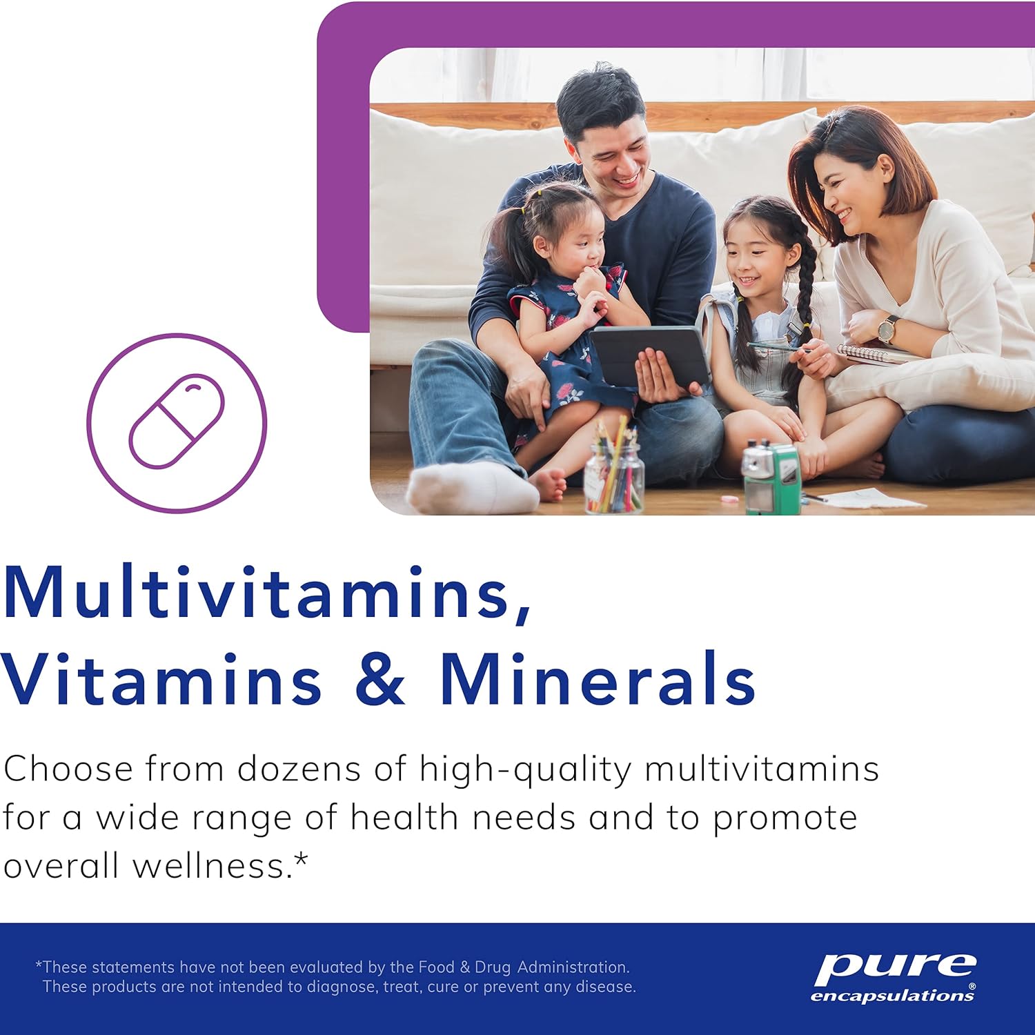 Pure Encapsulations B-Complex Plus - B Vitamins Supplement to Support Neurological Health, Cardiovascular Health, Energy Levels & Nervous System Support* - with Vitamin B12 & More - 60 Capsules-5