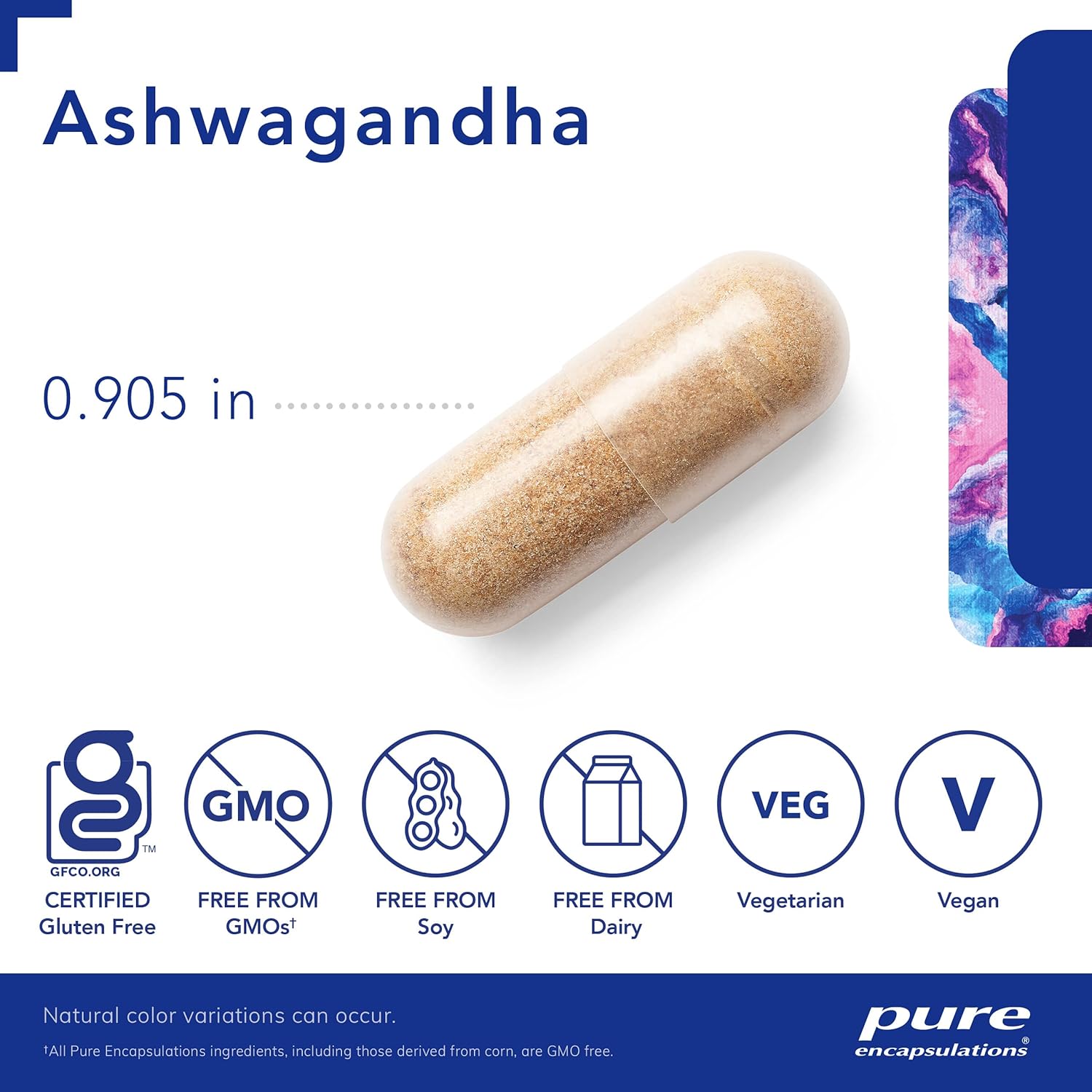 Pure Encapsulations Ashwagandha - 500 mg Ashwagandha Extract - Metabolism & Stress Support - Immune Support - GMO Free & Vegan - 120 Capsules-2