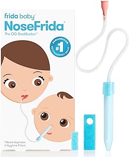 FridaBaby Baby Nasal Aspirator NoseFrida the Snotsucker by Frida Baby, clear