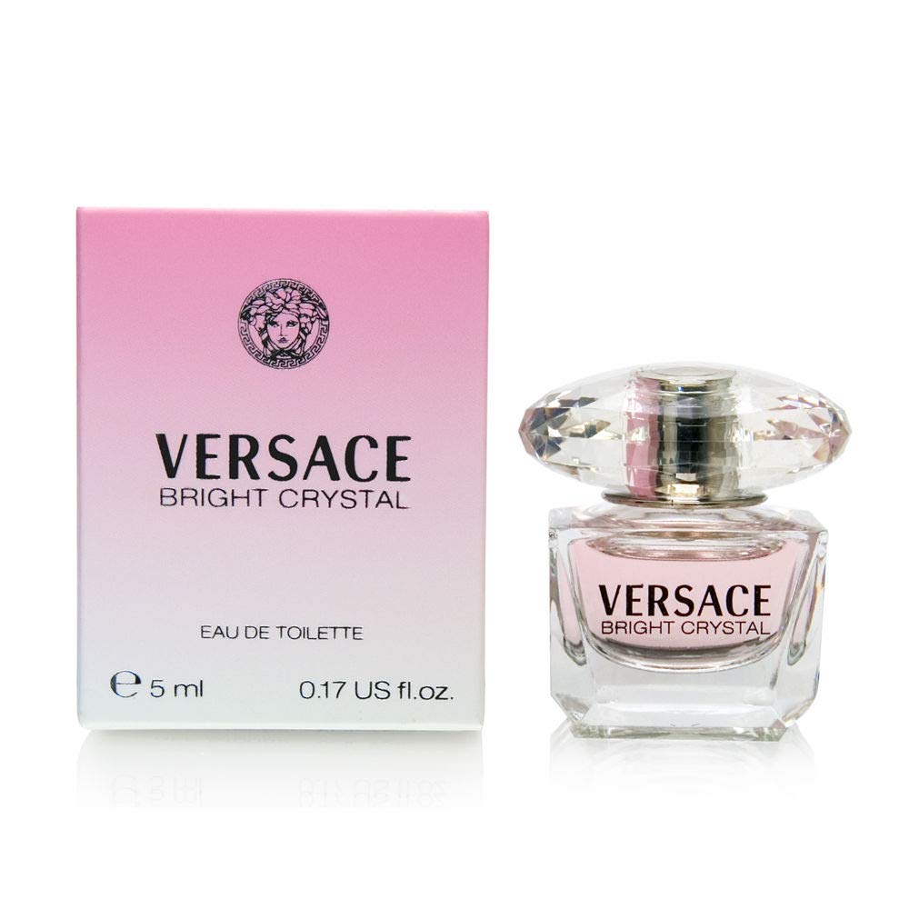 Versace Bright Crystal By Gianni Versace For Women. Eau De Toilette 0.17 Fl Oz Mini-0