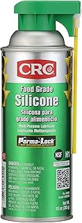 CRC Food Grade Silicone 03040 - 10 Wt. Oz., Multi-Purpose Silicone Lubricant for High Temperature Applications