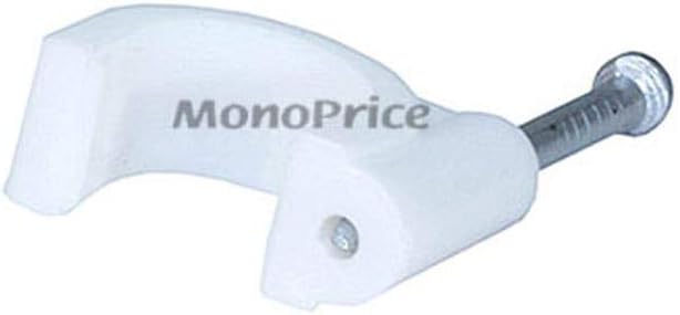 Monoprice Circle cable clips with steel nail, 10mm, 100pcs/Pack-1