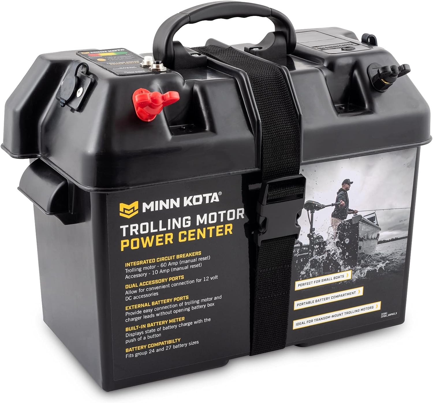 Minn Kota 1820175 Trolling Motor Marine Battery Power Center-0