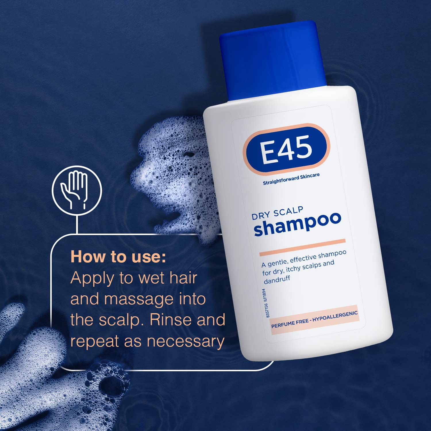 E45 200ml Dermatological Dry Scalp Shampoo-3