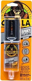 Gorilla 4200101 Epoxy.85 oz, Clear Epoxy, 1-Pack