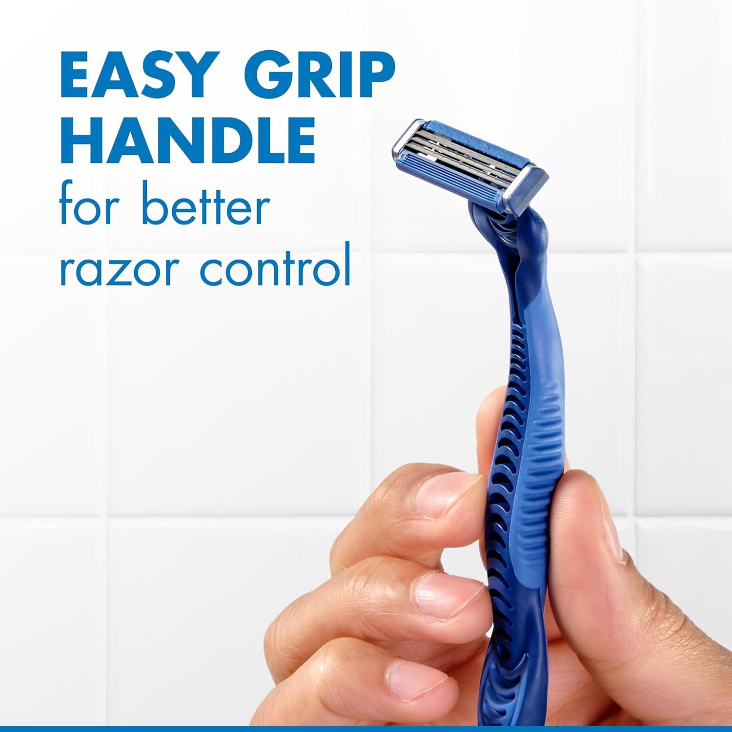 Gillette Sensor3 Comfort Disposable Razors for Men, 8 Count, Lubrastrip Glides Easily Over Your Skin-5