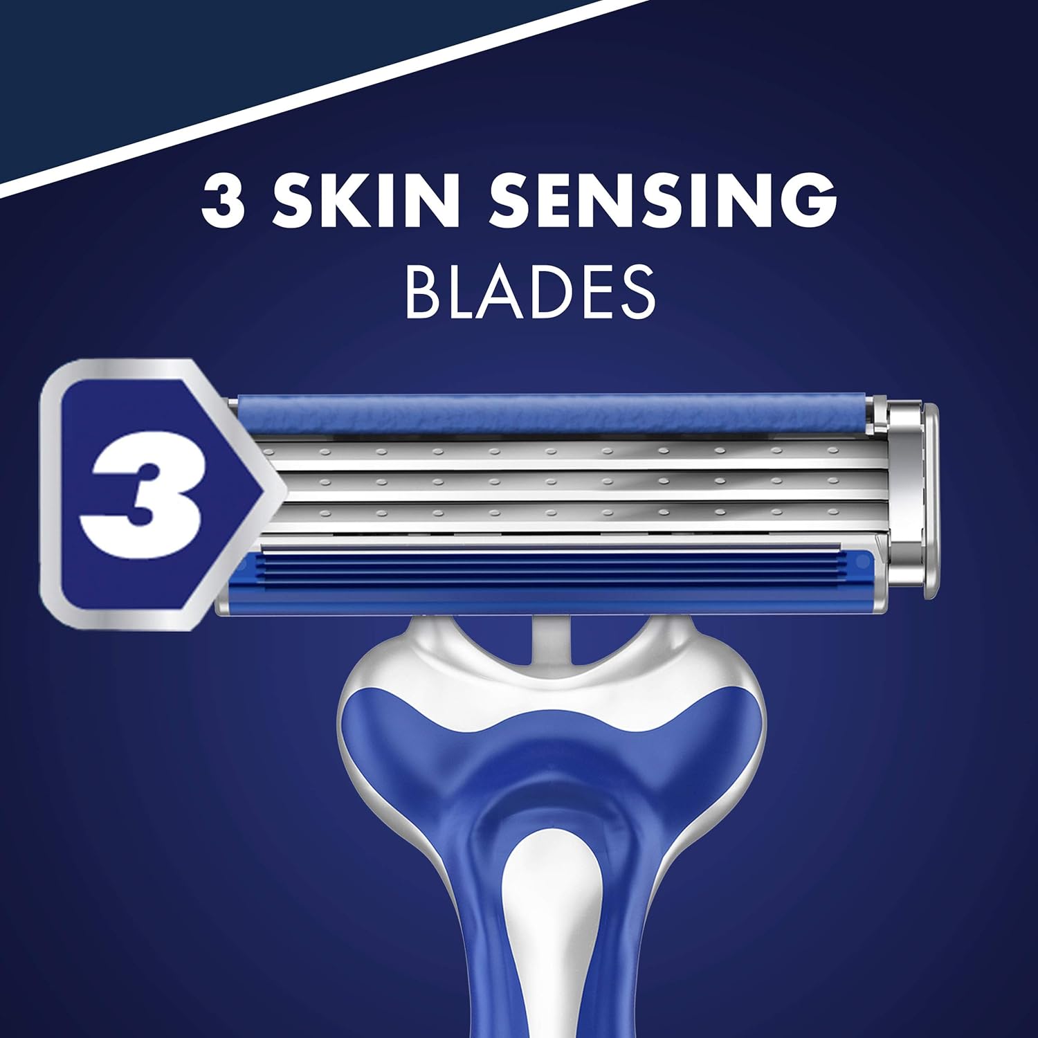 Gillette Sensor3 Comfort Disposable Razors for Men, 8 Count, Lubrastrip Glides Easily Over Your Skin-6