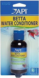 API BETTA WATER CONDITIONER Betta Fish Freshwater Aquarium Water Conditioner 1.7-Ounce Bottle