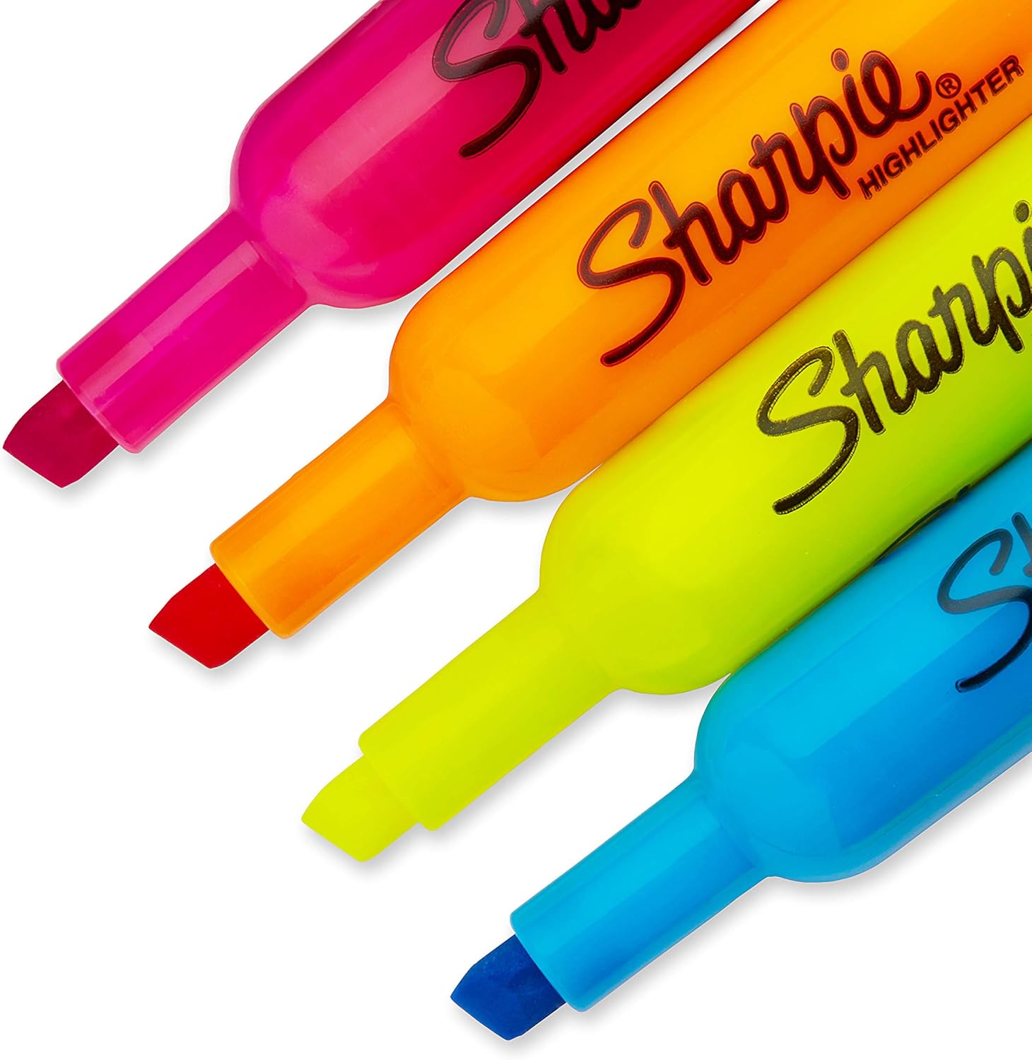 SHARPIE Accent Tank-Style Highlighters, 4 Colored Highlighters (25174PP)-2