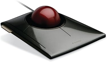 Kensington Wired SlimBlade Trackball Mouse (K72327U), Black