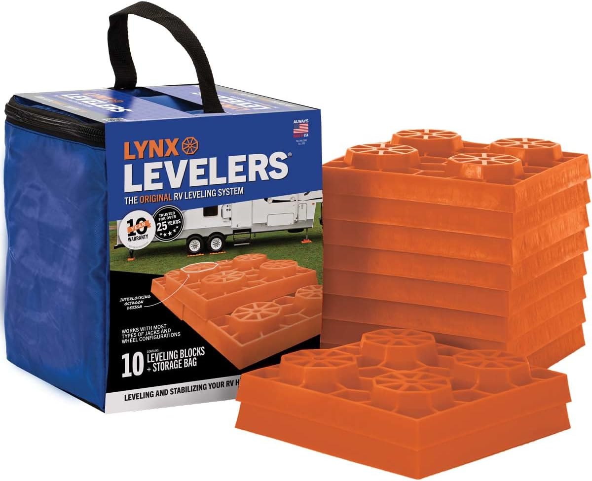 Tri-Lynx 00015 Lynx Levelers - 10 Pack , Orange-0