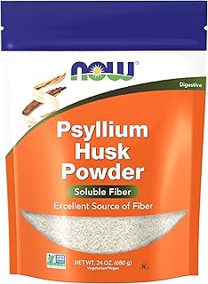 NOW Foods Supplements, Psyllium Husk Powder, Non-GMO Project Verified, Soluble Fiber, 24-Ounce