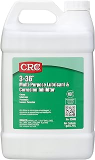 CRC 3-36 Multipurpose Lubricant & Corrosion Inhibitor 03005 – 1 Gallon, Corrosion Protectant w/ Petroleum Base for Metal Equipment