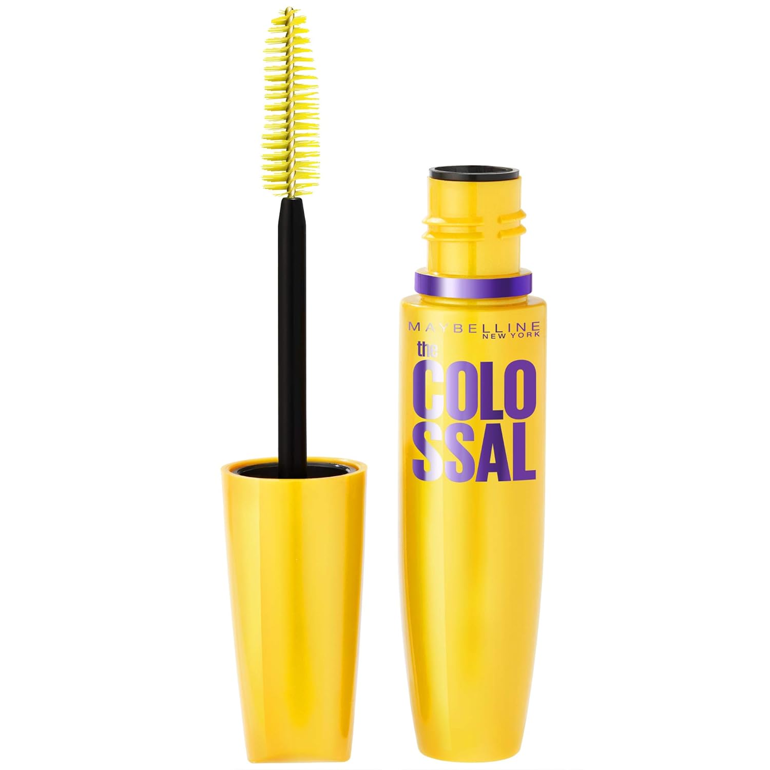 Maybelline Volum' Express Colossal Washable Mascara Makeup, Classic Black Mascara, 1 Count-0