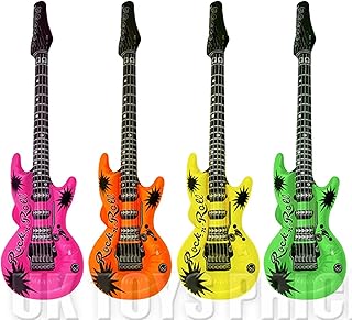 Toyland HENBRANDT Inflatable Guitar (1 Assorted Colour)