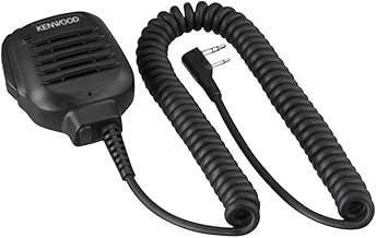 Kenwood KMC-45 Military Spec Speaker Microphone with Earpiece Jack