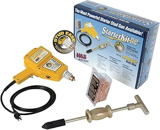 H & S Autoshot 4550 Starter Plus Stud Welder Kit , yellow