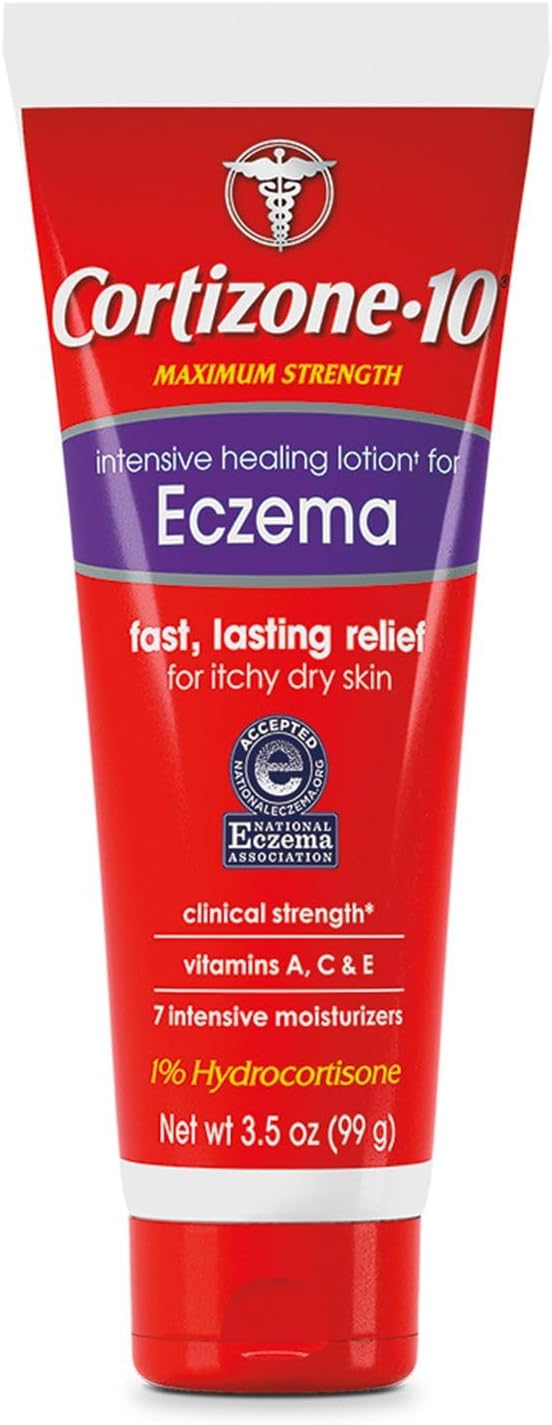 Cortizone 10 Maximum Strength Intensive Healing Lotion for Eczema, 1% Hydrocortisone, 3.5 oz.-0