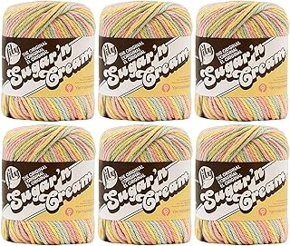 Lily Sugarn Cream Yarn Ombres (6-Pack) Butter Cream 102002-222