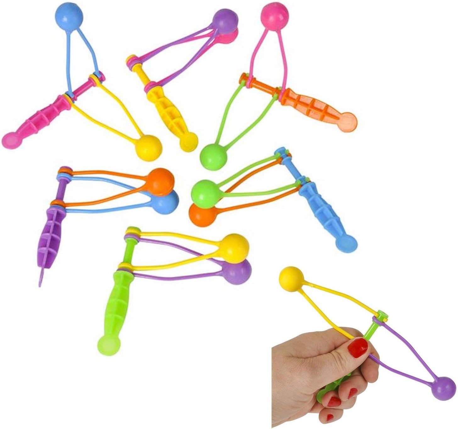 Rhode Island Novelty 4 Inch Mini Clackers, One Dozen-3