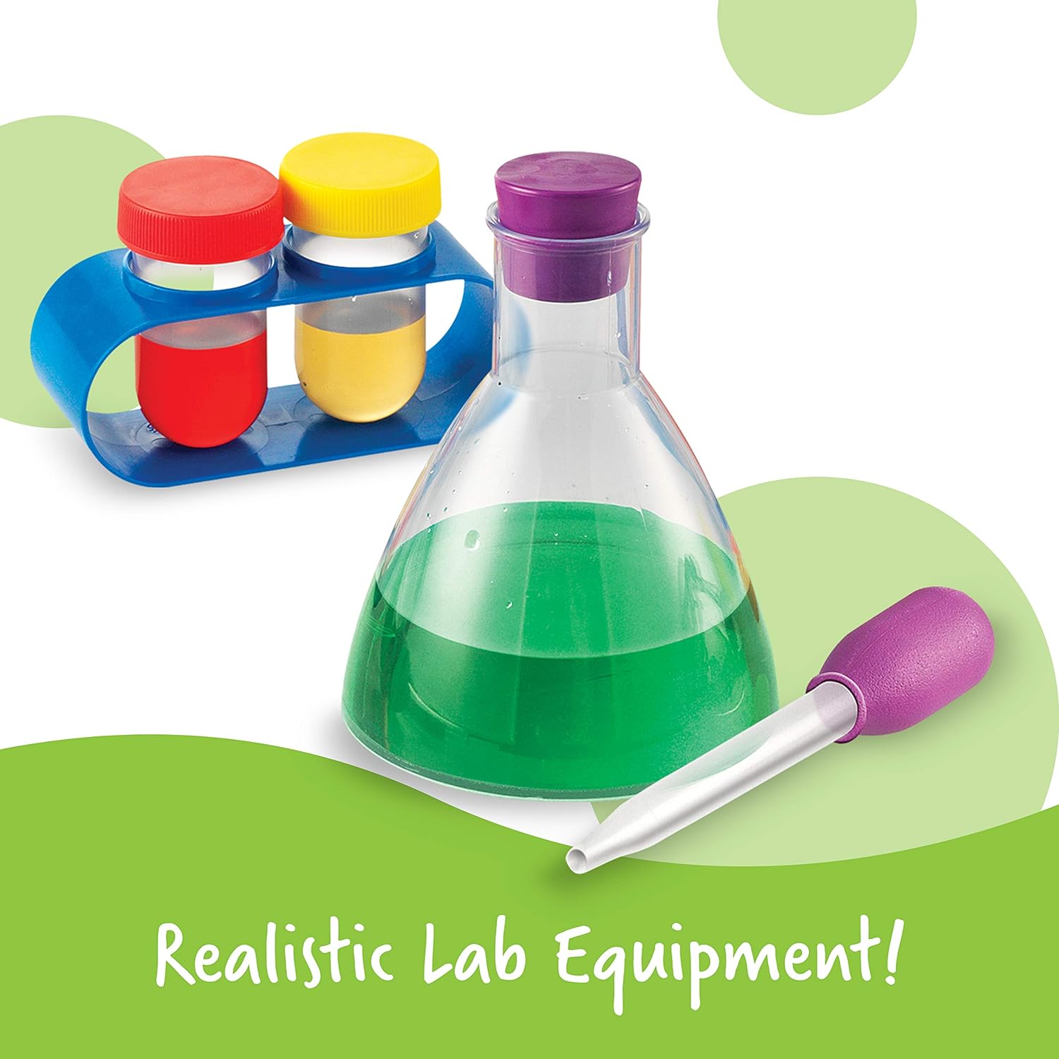 Learning Resources Primary Science Lab Activity Set - Science Kits for Kids Ages 3+ STEM Toys for Toddlers, Science Classroom Decor,Science Experiments-1