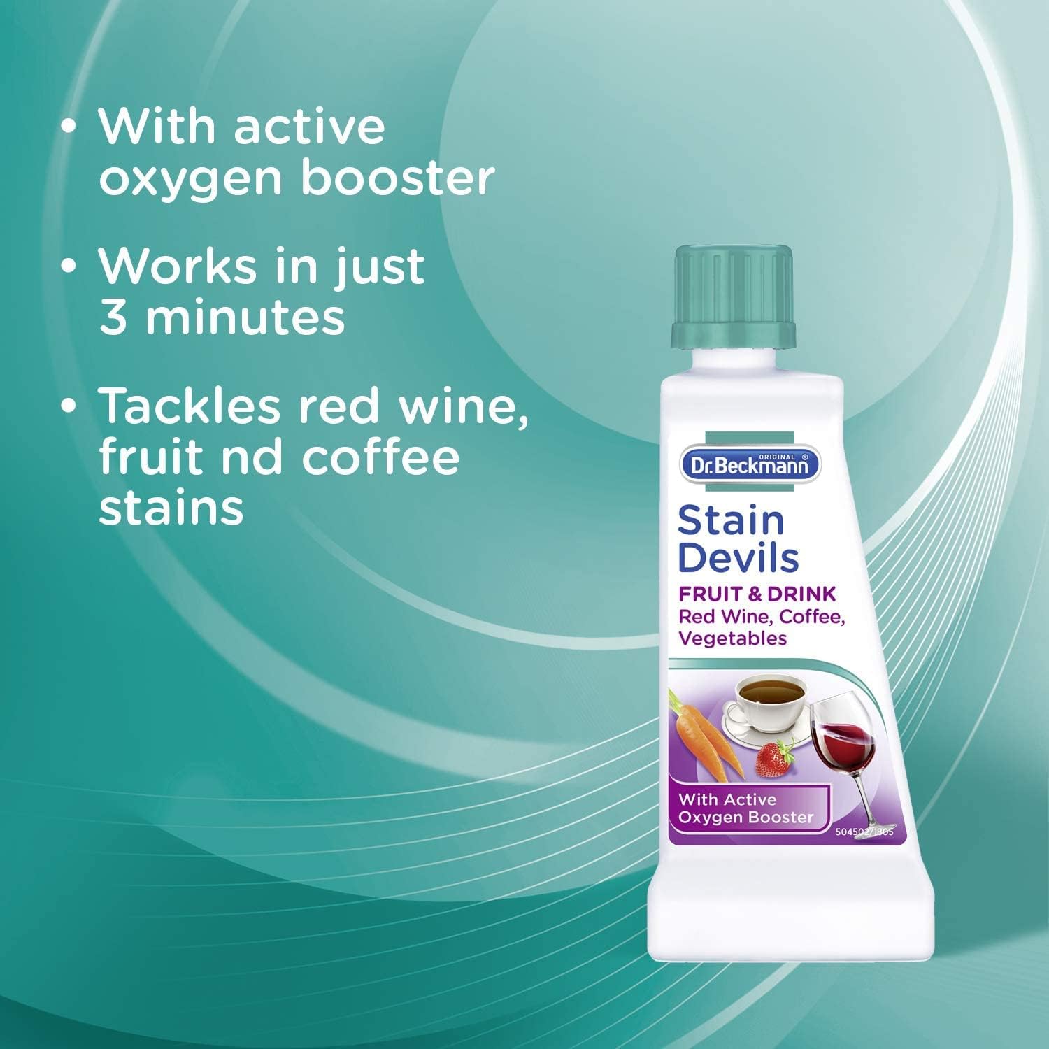 Dr. Beckmann Stain Devils Fruit & Drinks | With active oxygen booster | 50g-1