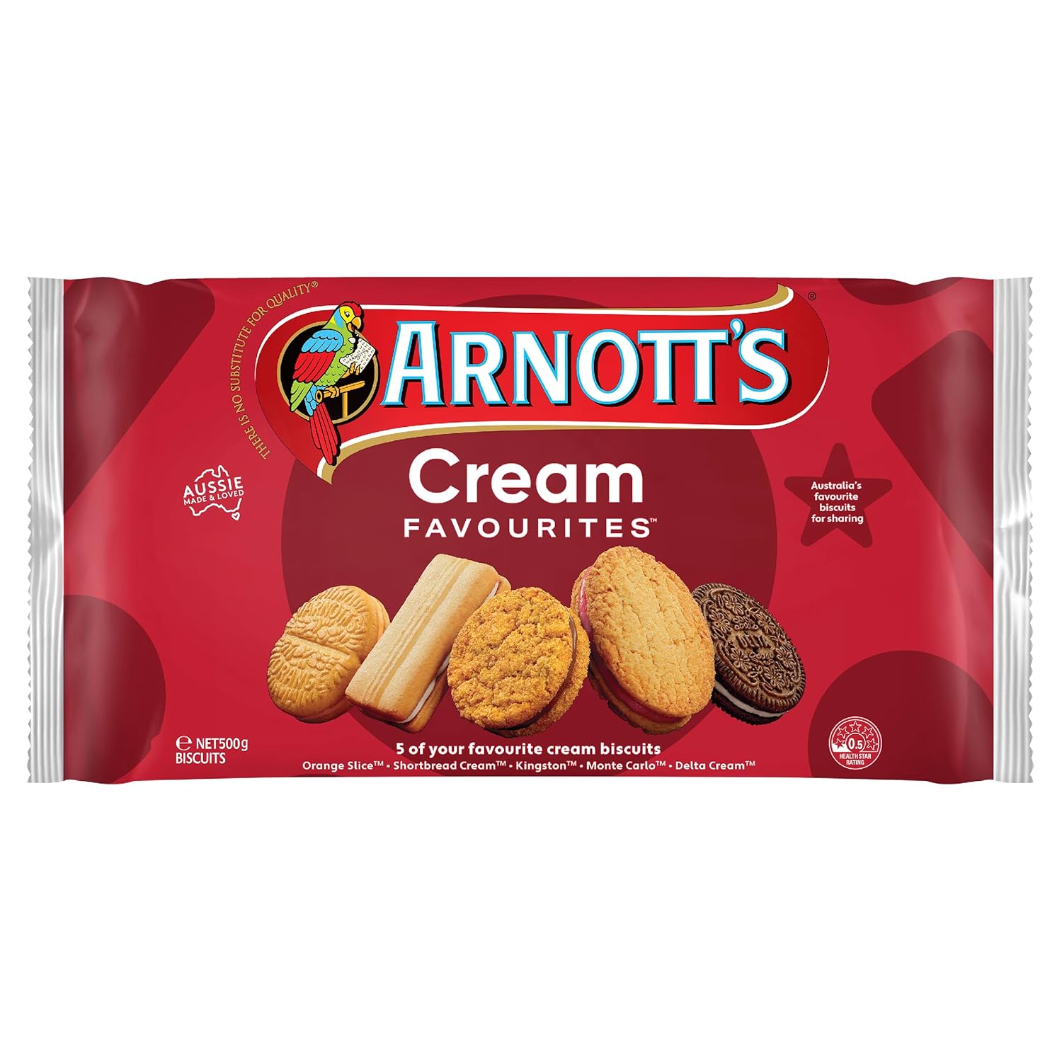 Arnott's Assorted Cream Biscuits 500g-1