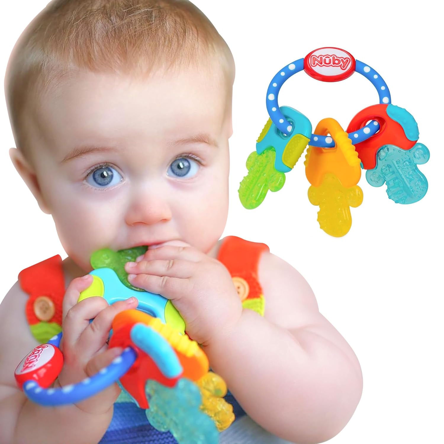 Nuby Ice Gel Teether Keys-0