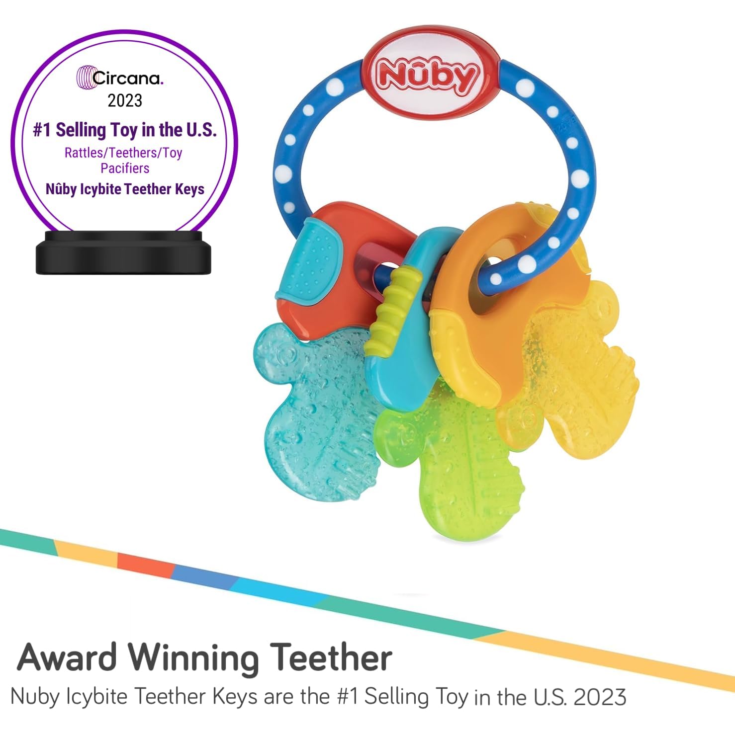 Nuby Ice Gel Teether Keys-2