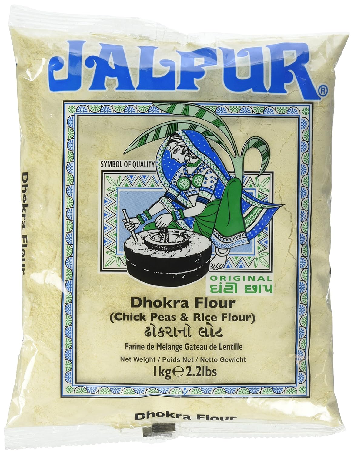 Jalpur Dhokra Flour 2.2 lbs-0