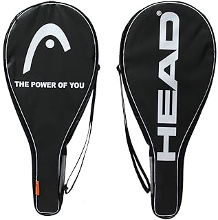 HEAD Tennis Racquet Cover Bag - Lightweight Padded Racket Carrying Bag w/Adjustable Shoulder Strap