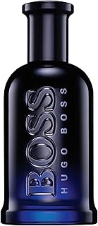 Hugo Boss Bottled Night Eau de Toilette – Woody Men's Cologne – With Notes of Birch Leaf, Cardamom, Louro Amarelo Wood & Musk – Luxury Perfumes for Men – Long Lasting Fragrance