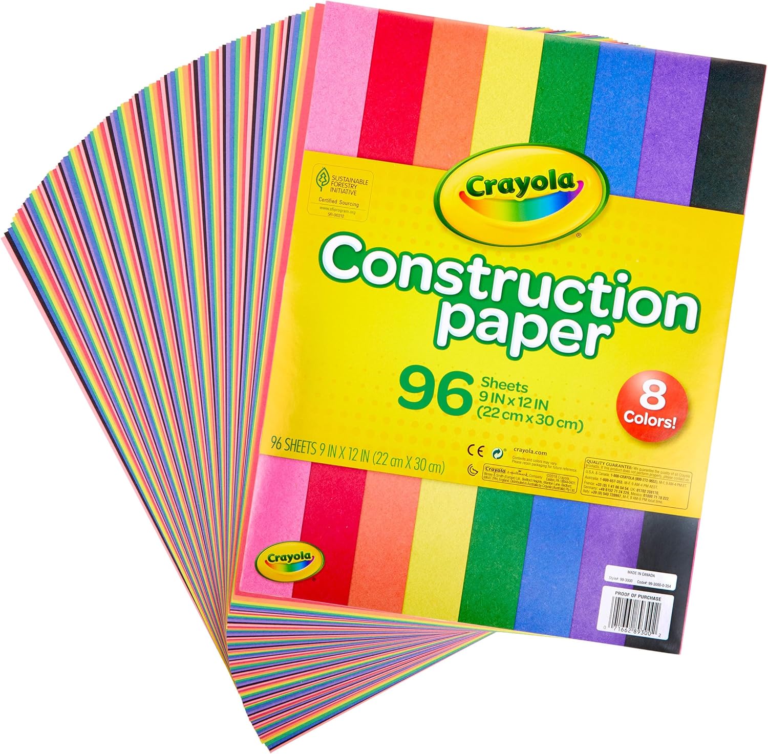 Crayola Construction Paper 96 Sheets-1