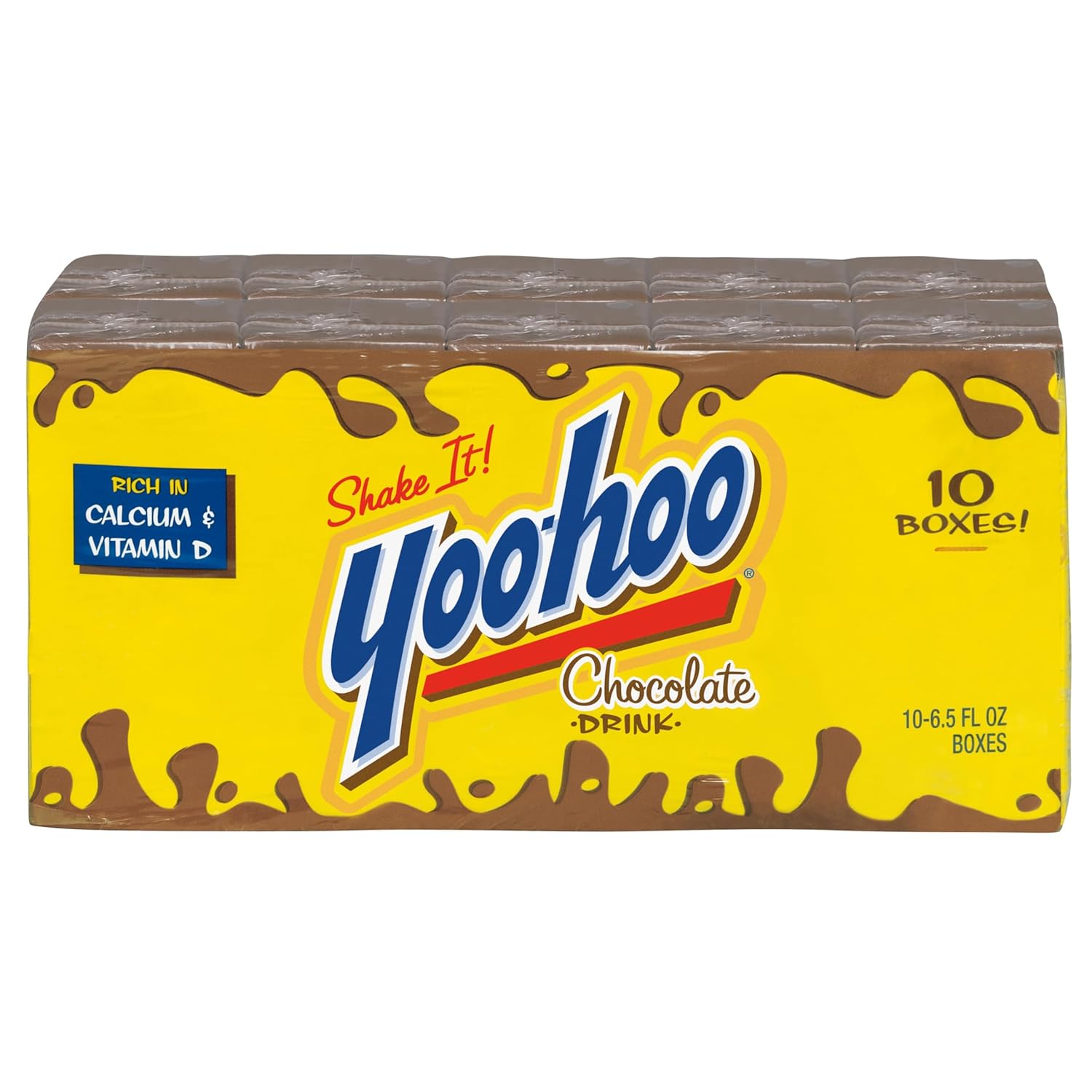 Yoo-hoo Chocolate Drink, 6.5 fl oz boxes, 10 count (Pack of 4)-1