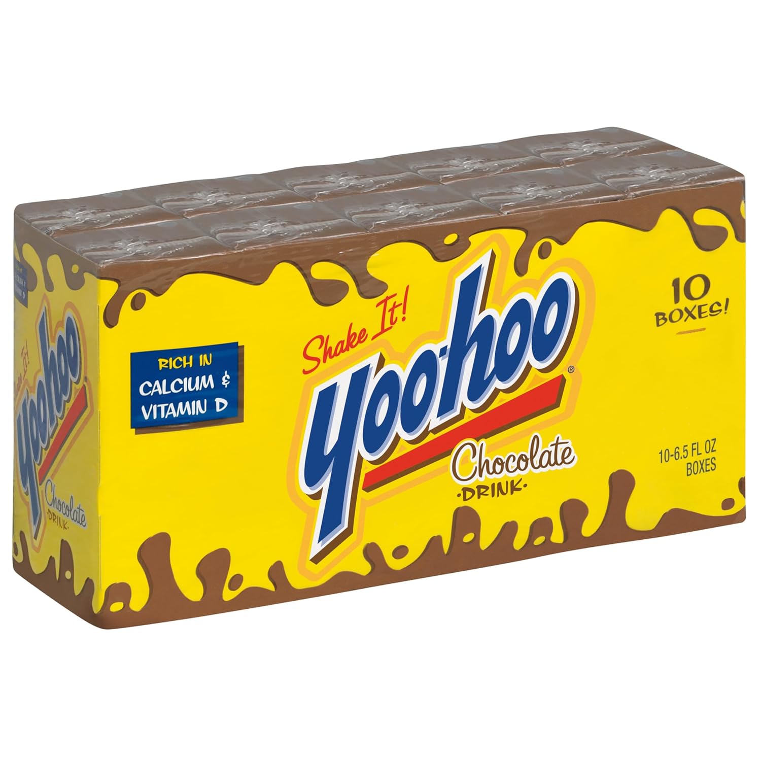 Yoo-hoo Chocolate Drink, 6.5 fl oz boxes, 10 count (Pack of 4)-3