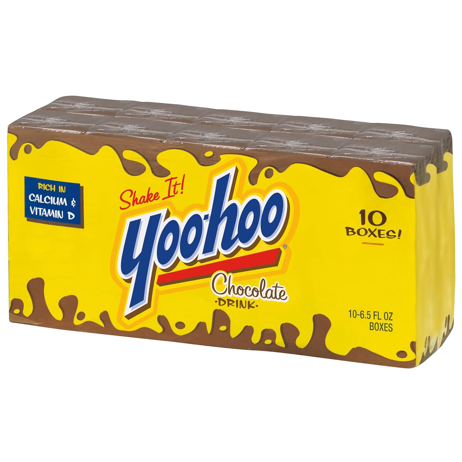 Yoo-hoo Chocolate Drink, 6.5 fl oz boxes, 10 count (Pack of 4)-4