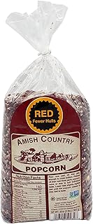 Amish Country Popcorn | 2 lbs Bag | Red Popcorn Kernels | Old Fashioned, Non-GMO and Gluten Free (Red - 2 lbs Bag)