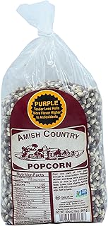 Amish Country Popcorn | 2 lbs Bag | Purple Popcorn Kernels | Old Fashioned, Non-GMO and Gluten Free (Purple - 2 lbs Bag)