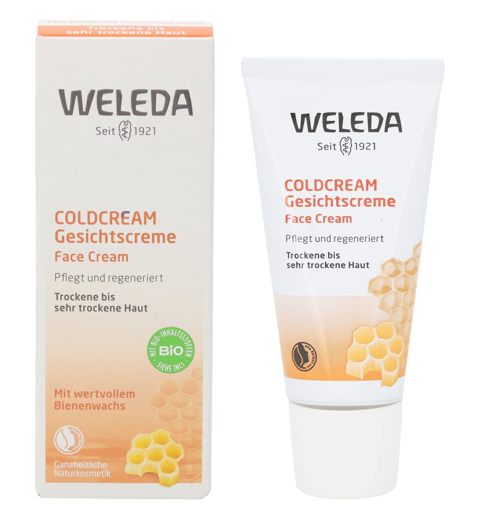 Weleda Deep Moisture Facial Balm, 1 Fluid Ounce, Plant Rich Moisturizer with Sweet Almond Oil-0