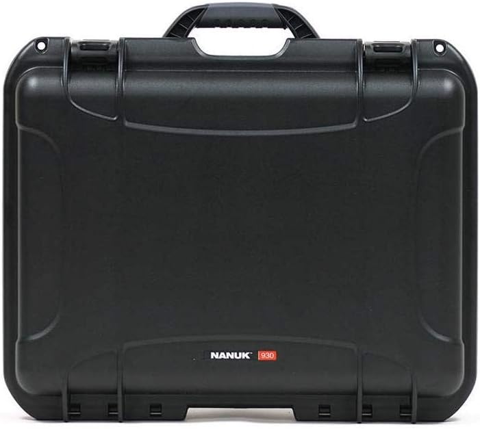 Nanuk Large Series 930 Lightweight NK-7 Resin Waterproof Case with Cubed Foam, Black-0