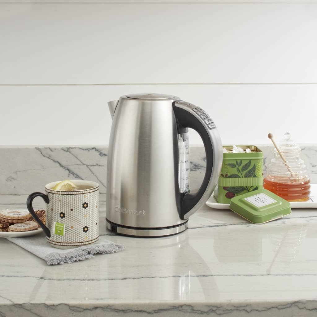 Cuisinart 1.7-Liter Stainless Steel Cordless Electric Kettle with 6 Preset Temperatures-6