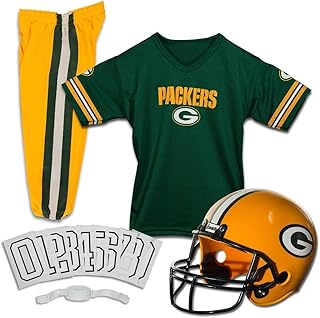 Franklin Sports NFL Youth Football Uniform Set for Boys & Girls - Includes Helmet, Jersey & Pants with Chinstrap + Numbers