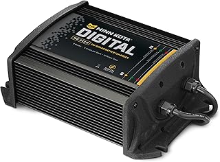 Minn Kota 1822105 MK 210D On-Board Battery Charger (2 Banks, 5 amps per bank)