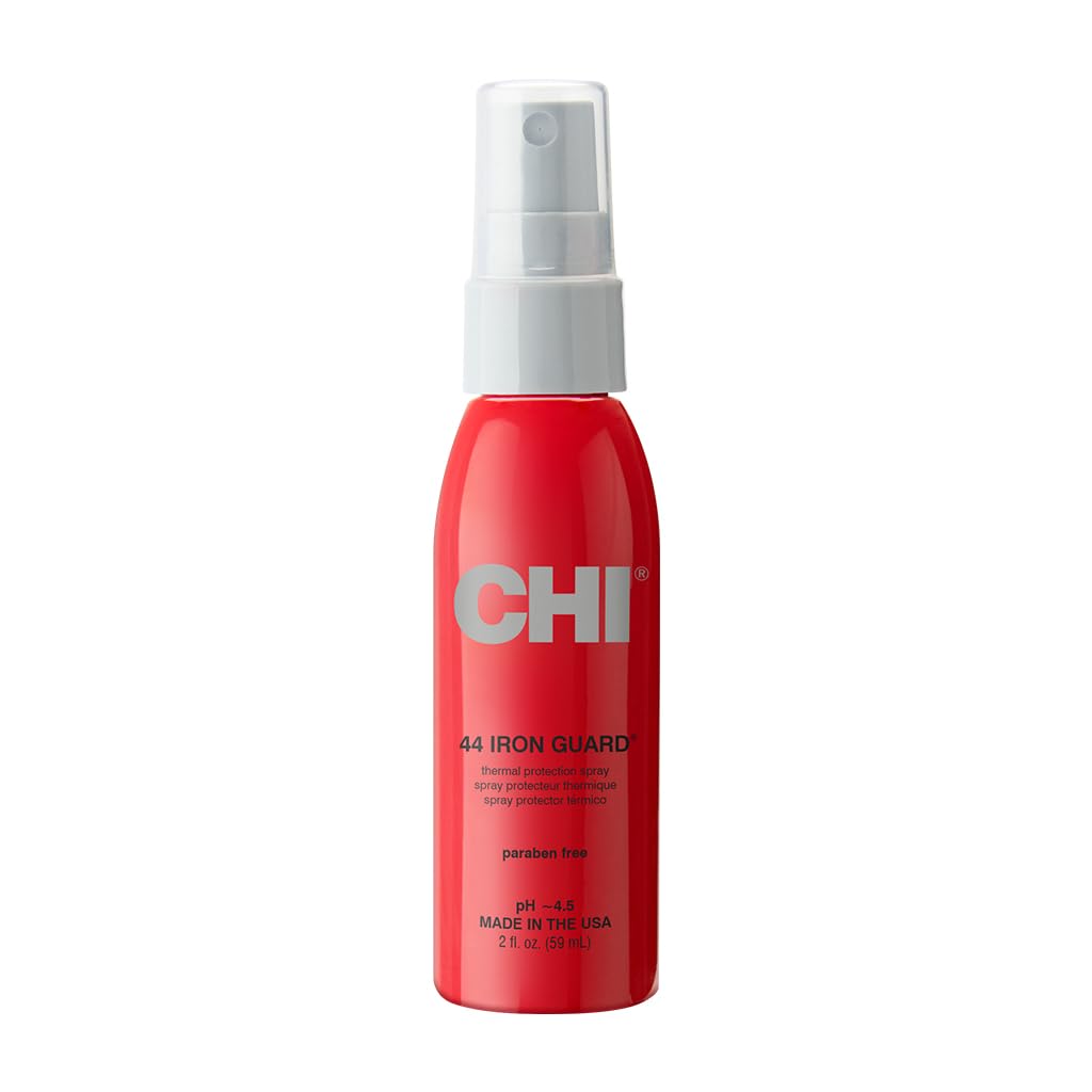 CHI 44 Iron Guard Thermal Protection Spray, Nourishing Formula Helps Resist Heat Damage to Hair & Tame Frizz, 2 Oz-0