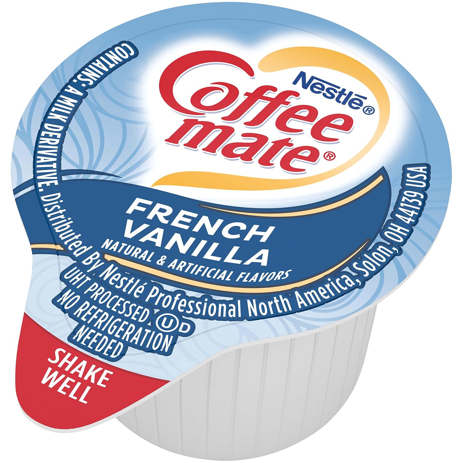 Nestle Coffee mate Coffee Creamer, French Vanilla, Liquid Creamer Singles, Non Dairy, No Refrigeration, 0.375 fl oz Tubs (Pack of 180)-5