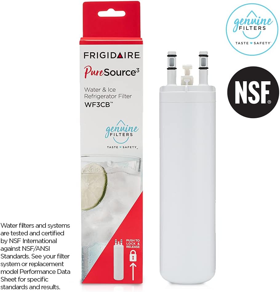 Frigidaire WF3CB Puresource3 Refrigerator Water Filter , White, 1 Count (Pack of 1)-3